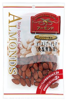 1360ローストアーモンド｜食品部｜健康フーズ株式会社｜自然食品・ぬか