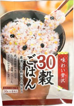 2558味わい贅沢30穀ごはん｜食品部｜健康フーズ株式会社｜自然食品