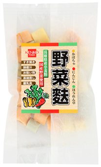 3823野菜麩｜食品部｜健康フーズ株式会社｜自然食品・ぬか玄・健康食品