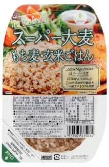 6435スーパー大麦 もち麦・玄米ごはん｜食品部｜健康フーズ株式会社