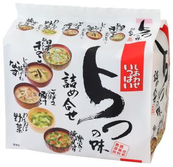 みそしる 6748しあわせいっぱいみそ汁 5つの味詰め合せ｜食品部｜健康