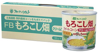6832 もろこし畑 クリーム(つぶ入り) 3缶入｜食品部｜健康フーズ株式