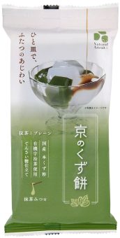 1463京のくず餅 抹茶みつ付き｜食品部｜健康フーズ株式会社｜自然食品