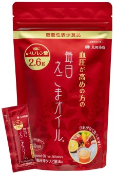72288血圧が高めの方の毎日えごまオイル｜食品部｜健康フーズ株式会社